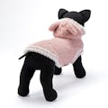 【送料無料】モコクマパーカー ピンク 2Lサイズ ペット服(犬の服)(販売終了)