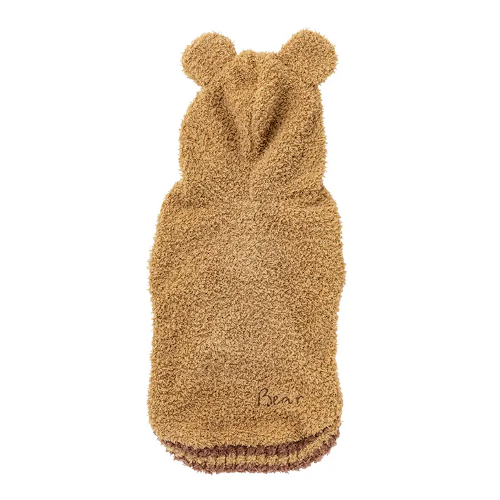 【送料無料】モコクマパーカー ブロンズ SSサイズ ペット服(犬の服)