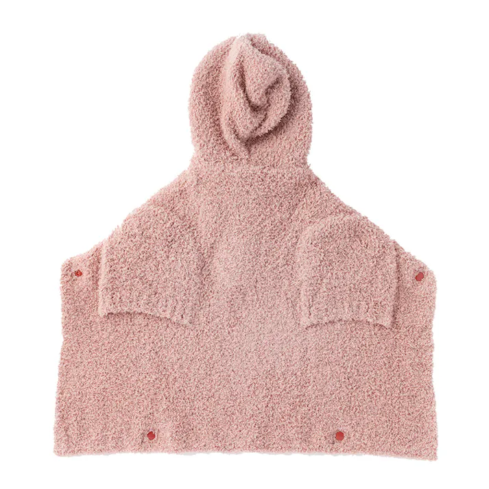 【送料無料】着るブランケット ピンク Mサイズ ペット服(犬の服)