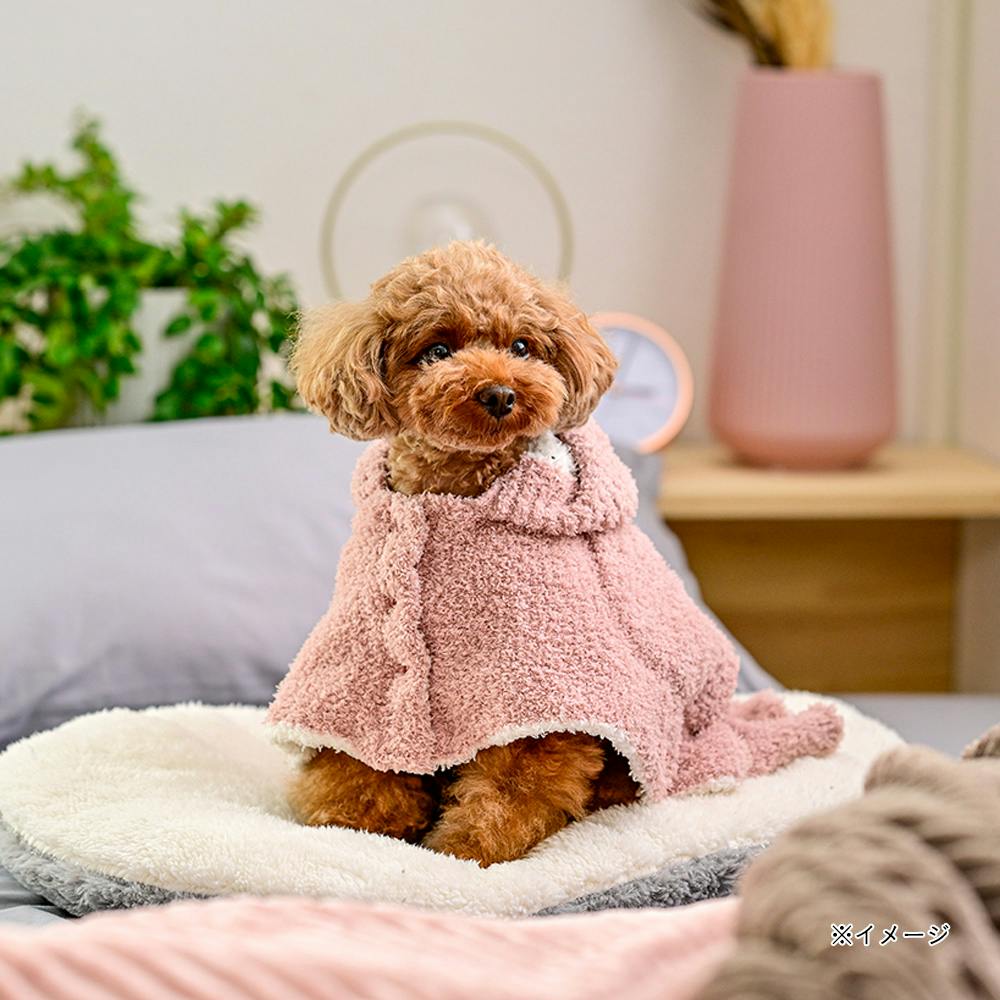 着るブランケット ピンク Lサイズ ペット服(犬の服) | ペット用品（犬