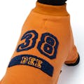 【送料無料】ナンバートレーナー オレンジ Mサイズ ペット服(犬の服)(販売終了)