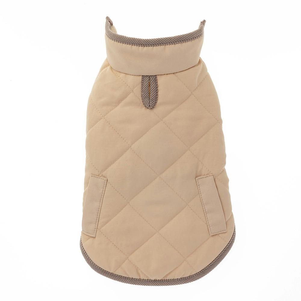 送料無料】EZブリティッシュアウター ベージュ Lサイズ ペット服(犬の