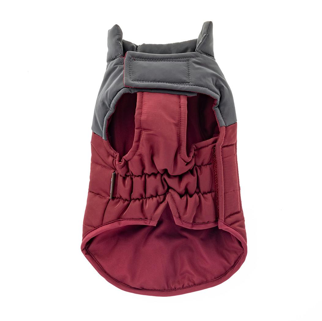 送料無料】EZスポーティアウター マルーン Sサイズ ペット服(犬の服