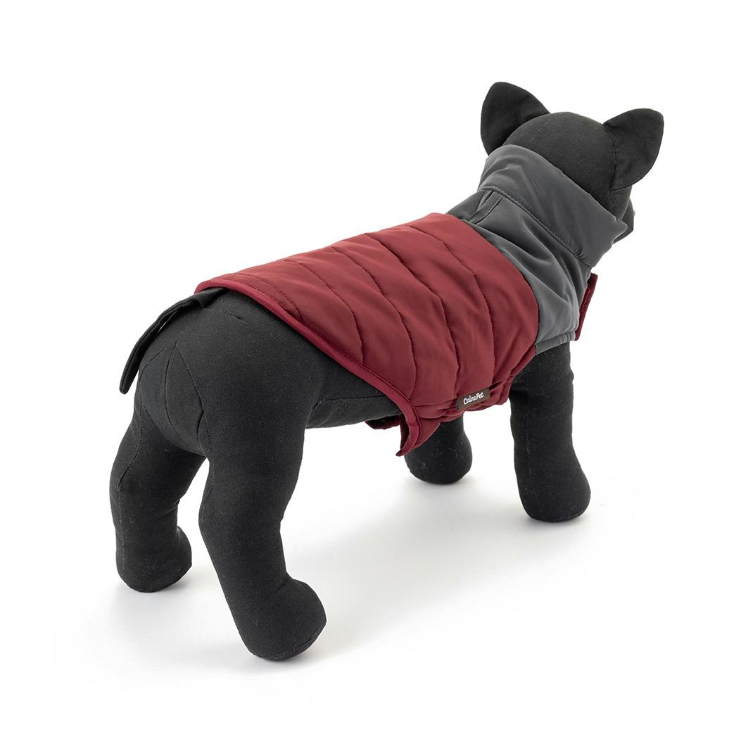 送料無料】EZスポーティアウター マルーン Sサイズ ペット服(犬の服