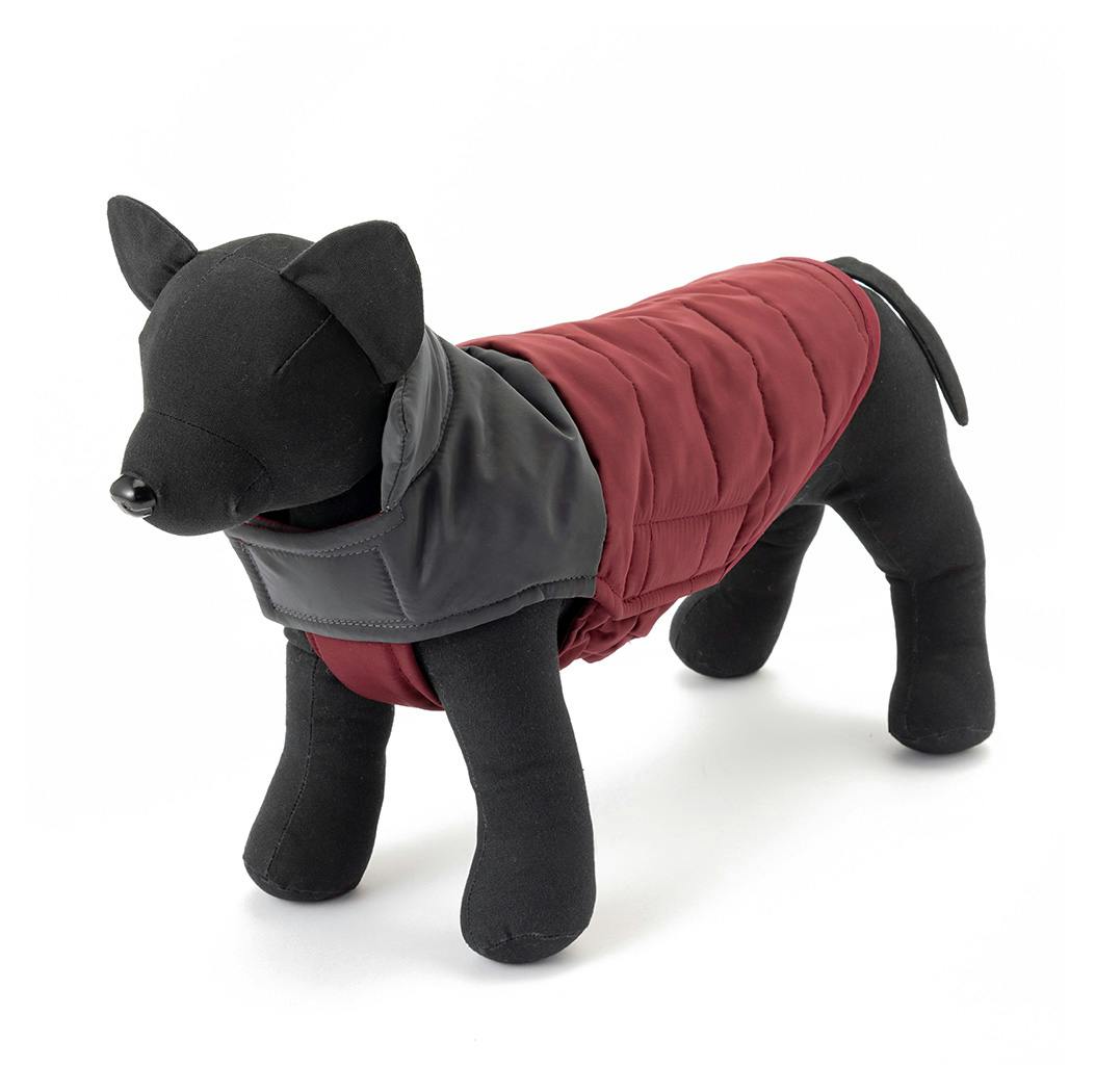 送料無料】EZスポーティアウター マルーン Sサイズ ペット服(犬の服