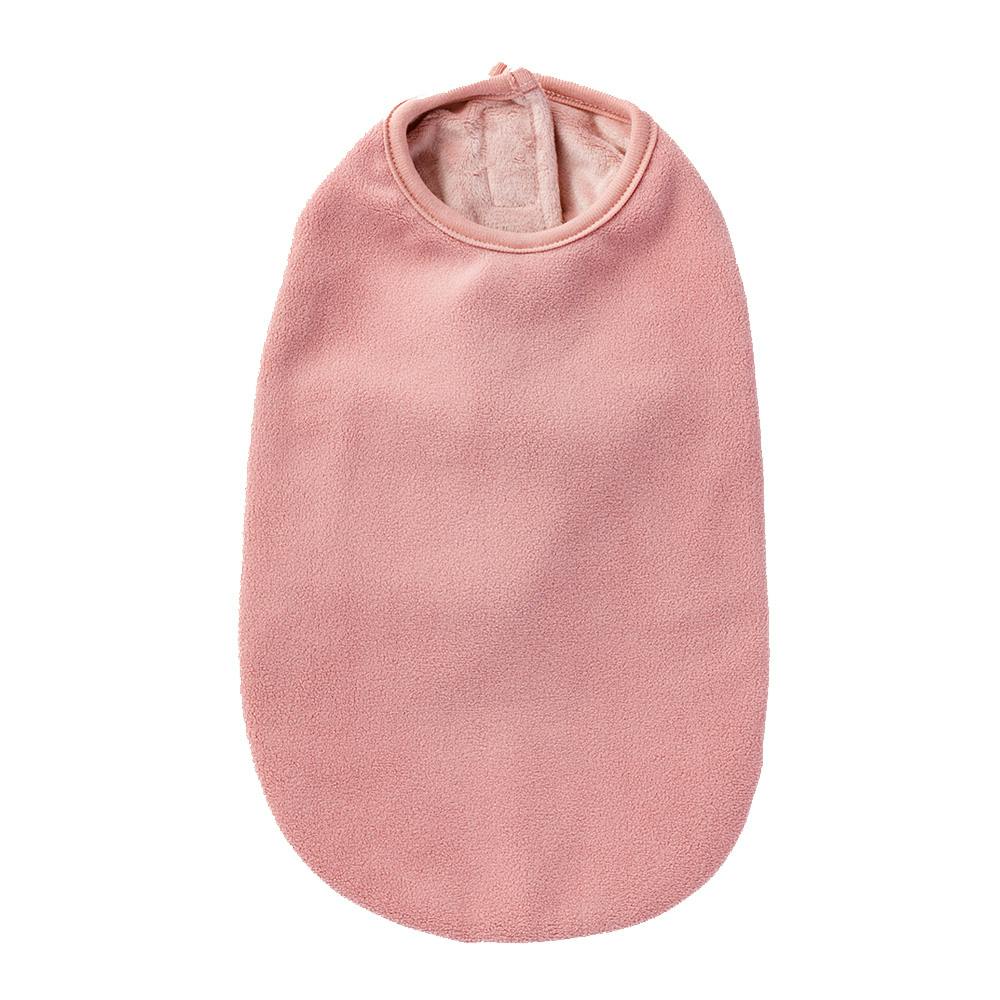 送料無料】フリース裏地付カットソー ピンク SDサイズ ペット服(犬の服