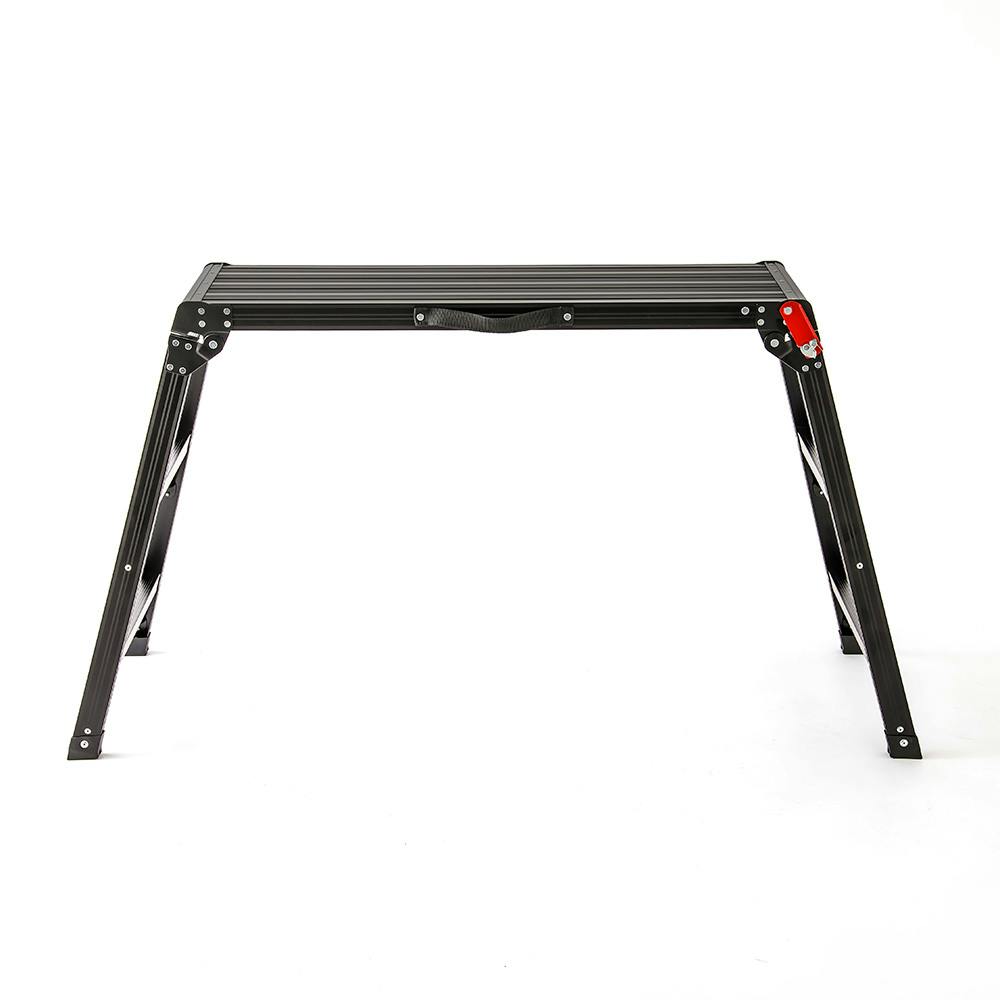 カインズ アルミ作業台 3段 ブラック CCS-02 BK | はしご・脚立・三脚