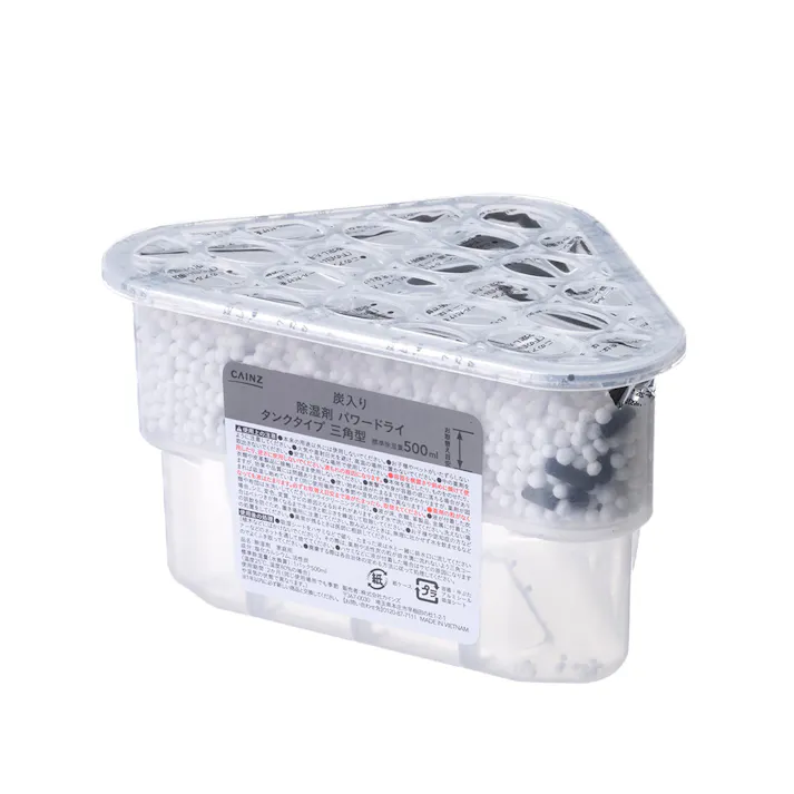 パワードライ三角型炭入り500ml×4個パック