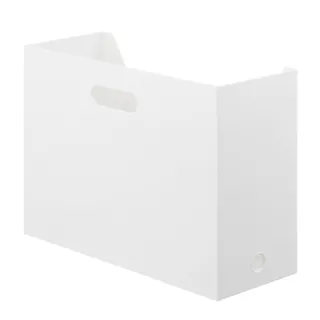 持ち運びやすくシンク下でも取り出しやすい ランドリー用BOX ホワイト