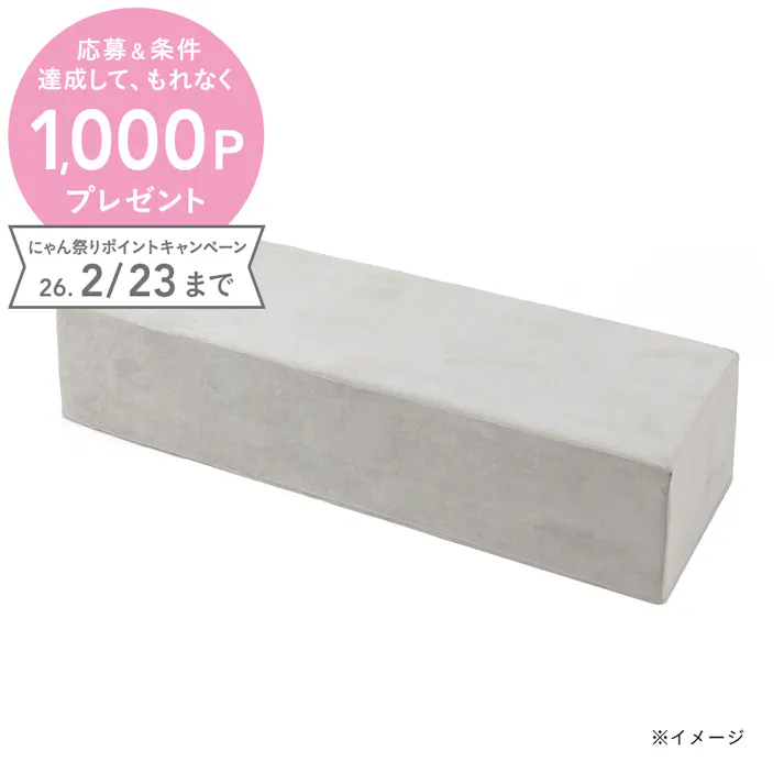 ブロックソファカバー&Pet グレー 幅60cm 奥行180cm 高さ36cm 制菌防臭加工 爪の引っかきに強い ソファーカバー (カバーのみ)【別送品】