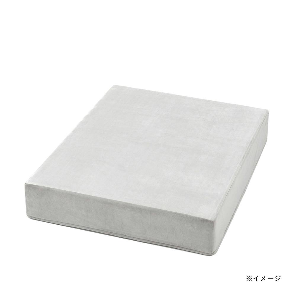 ブロックソファカバー&Pet グレー 90×90×18cm※カバーのみ ブロックソファ ブロックソファカバー&Pet グレー 90×90×18cm※カバーのみ ブロックソファ