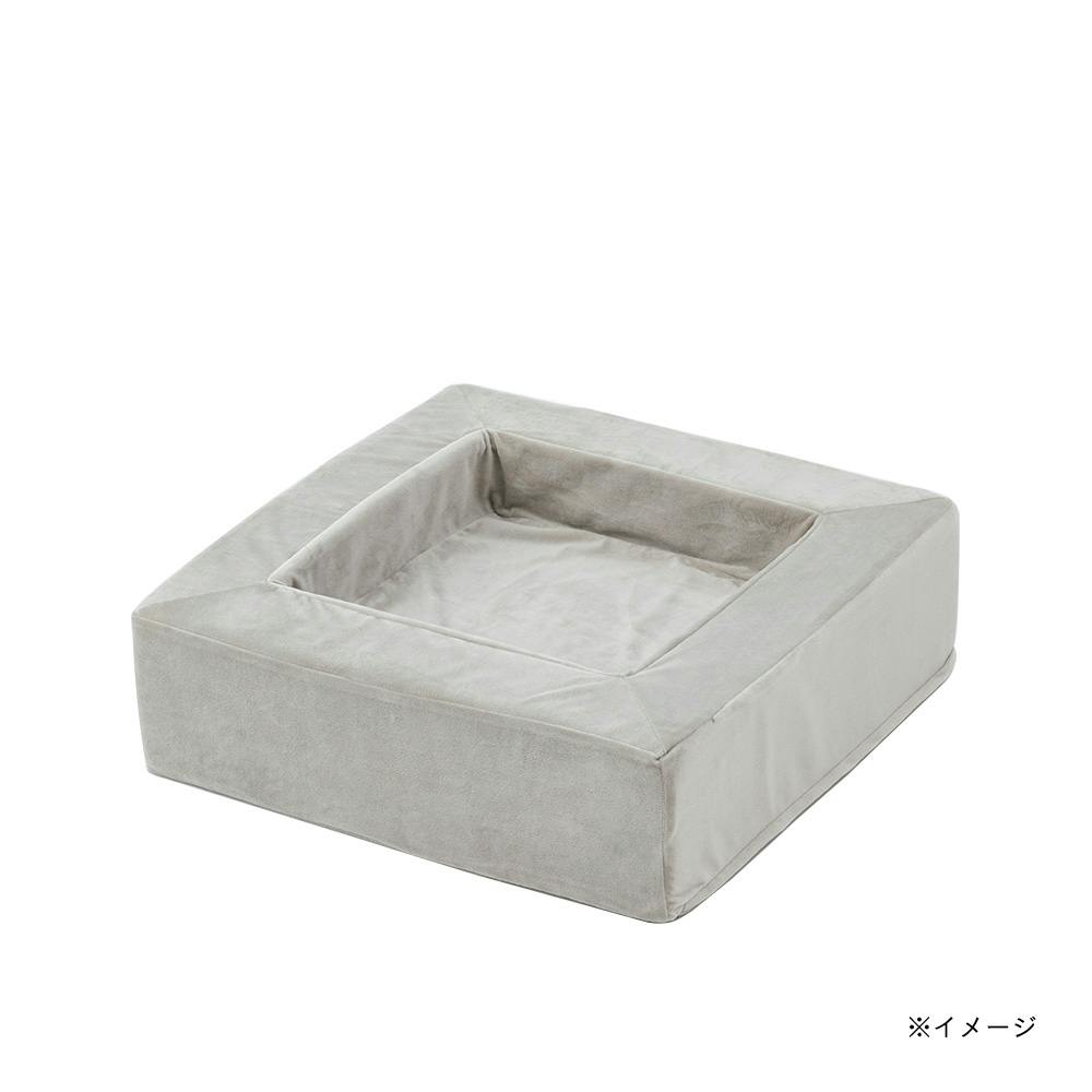 ブロックソファカバー ＆Pet 凹凸型 グレー 幅60cm 奥行60cm 高さ18cm