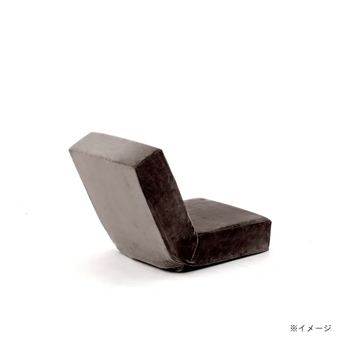 リクライニングできるブロックソファ 専用カバー モカ 幅60cm 奥行120cm 高さ18cm 制菌防臭加工 爪の引っかきに強い (カバーのみ)【別送品】