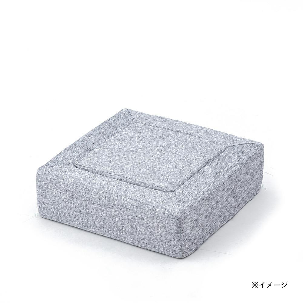 ブロックソファカバー ＆Pet 凹凸型 ミックスグレー 幅60cm 奥行60cm