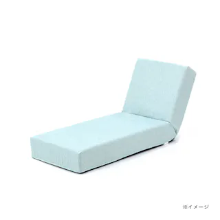 リクライニングできるブロックソファ 専用カバー ミントグリーン 幅60cm 奥行180cm 高さ18cm 制菌防臭加工(カバーのみ)【別送品】