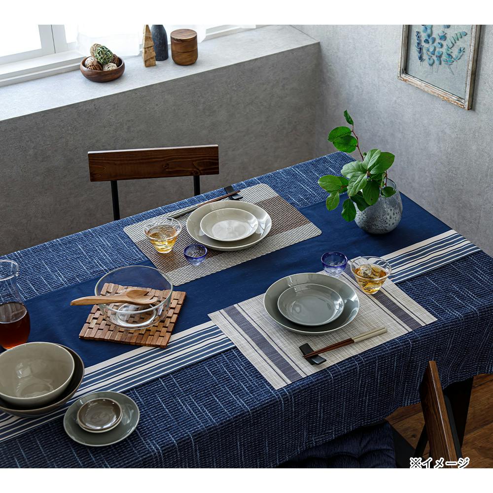 テーブルクロス なごみ ネイビー 120×120cm | インテリア雑貨・生活