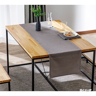 テーブルランナー ルソラ グレー 40×120cm