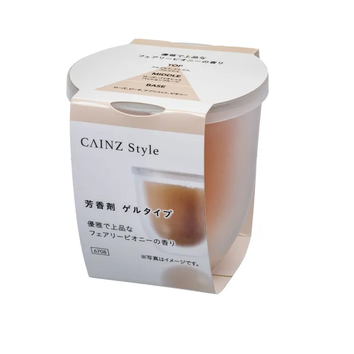 CAINZ Style 芳香剤ゲルタイプ フェアリーピオニーの香り