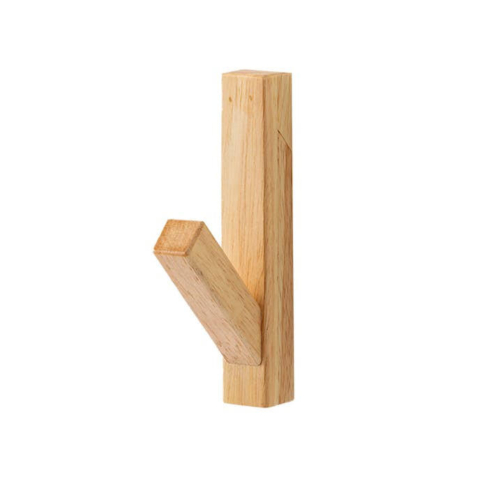 木製ハンガーフック