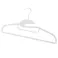 すべりにくい起毛加工ハンガー 45cm ホワイト 5本組