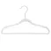 すべり止め付きハンガー キッズ用 ホワイト 5本組