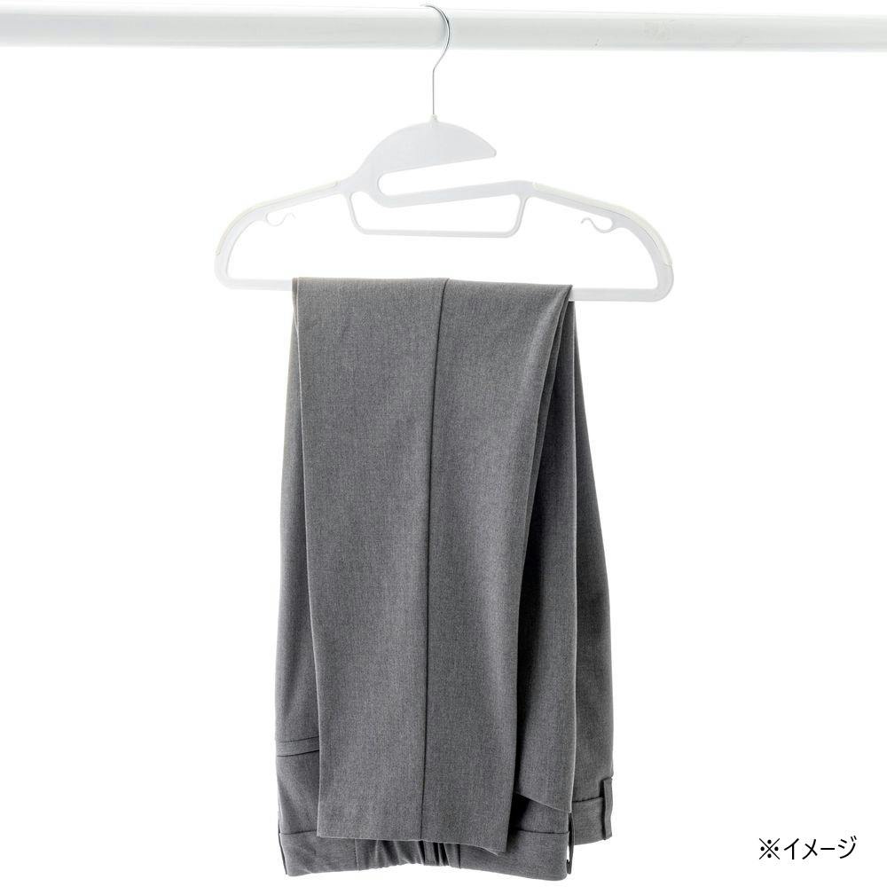 シルバー　ハンガー　滑り止め付き　90本 シルバーハンガー滑り止め付き90本