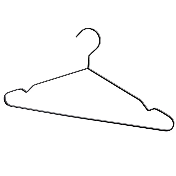 スチールハンガー ブラック 2本組