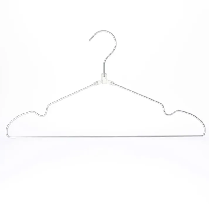 ひも掛け付き回転フック式アルミハンガー 3本組