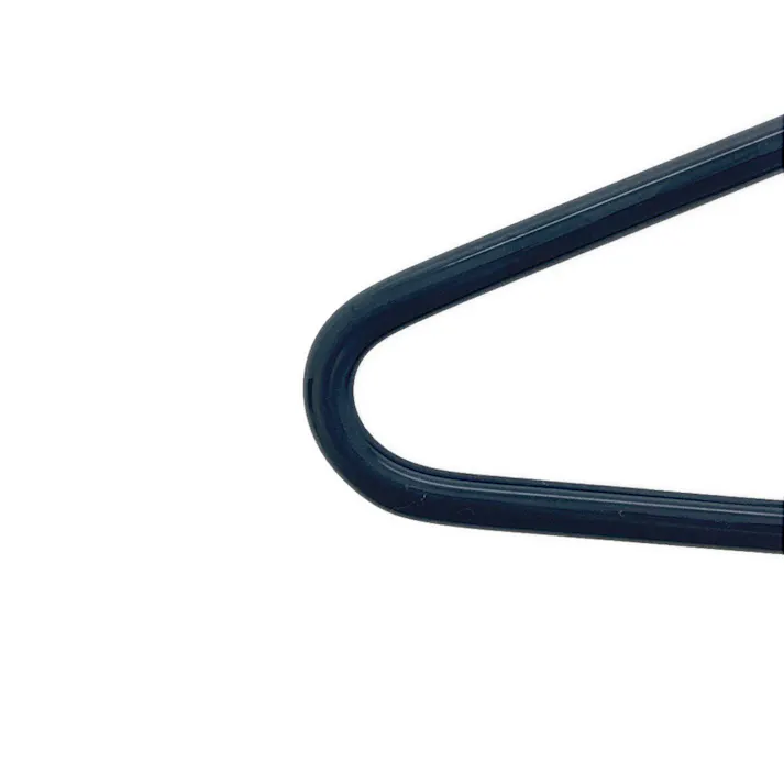 すべらないスチールズボンハンガー ブラック 2本組