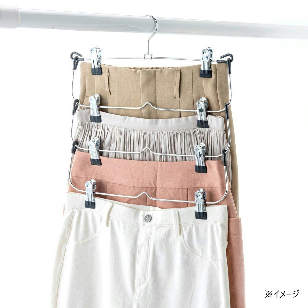 CHANEL ハンガー　ボトムス　4本セット CHANEL - シャネル ハンガー 4本セット の通販 by スズちゃん