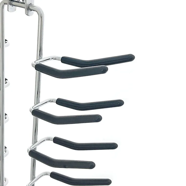 すべらないスチールネクタイハンガー ブラック