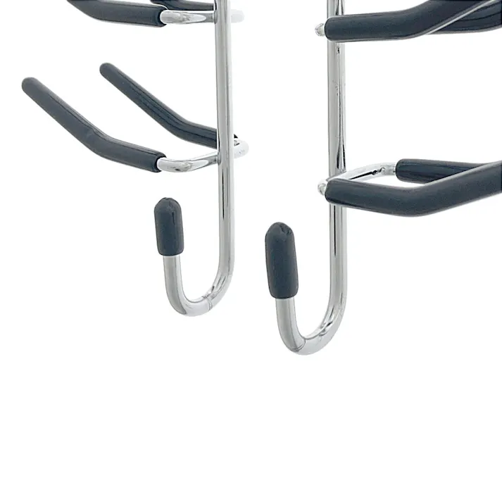 すべらないスチールネクタイハンガー ブラック