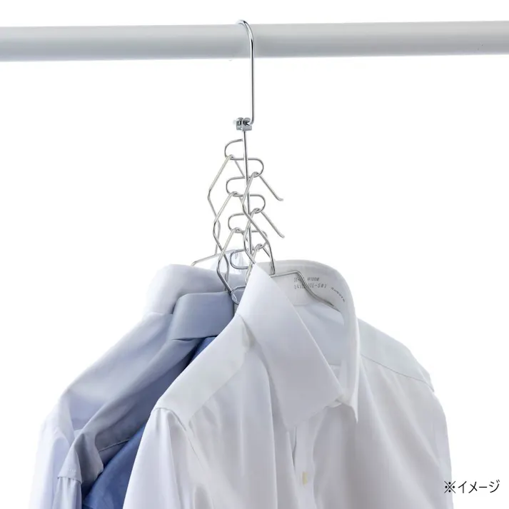 たてよこ使える省スペースハンガーフック