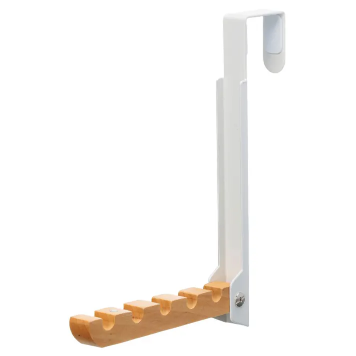 折りたたみできるドアハンガー ホワイト