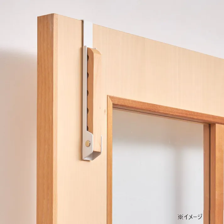 折りたたみできるドアハンガー ホワイト