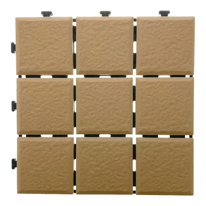 カインズ セラミックジョイントデッキ 9枚貼り ブラウン 6枚入