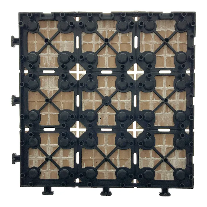 カインズ セラミックジョイントデッキ 9枚貼り ブラウン 6枚入