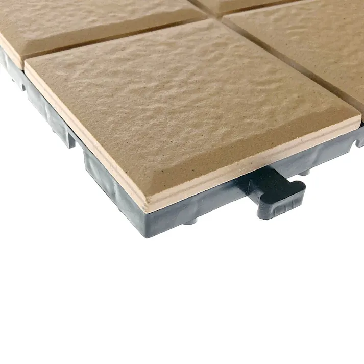 カインズ セラミックジョイントデッキ 9枚貼り ブラウン 6枚入