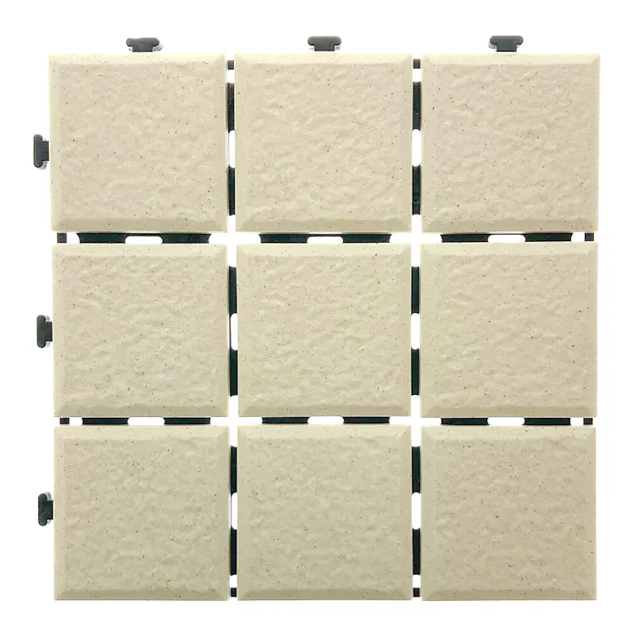 カインズ セラミックジョイントデッキ 9枚貼り ホワイト 6枚入