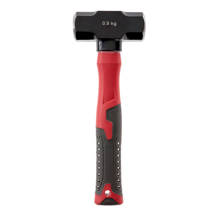 CAINZ PRO エアグリップ グラス柄 石頭ハンマー 0.9kg