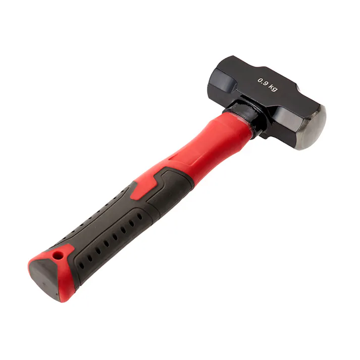 CAINZ PRO エアグリップ グラス柄 石頭ハンマー 0.9kg