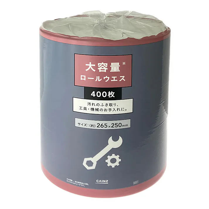 カインズ 大容量ロールウエス 400枚