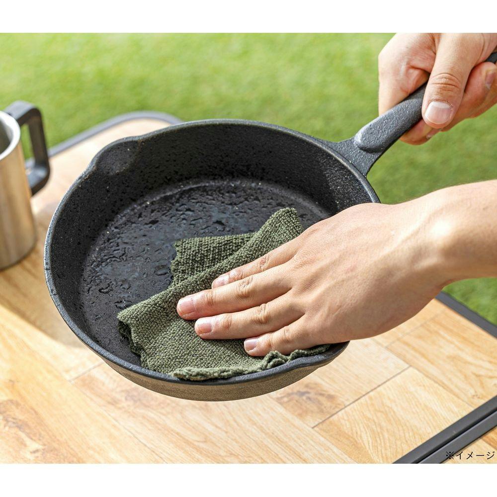 カインズ マイクロファイバークロス カーキ 12枚箱入り | 洗車用品