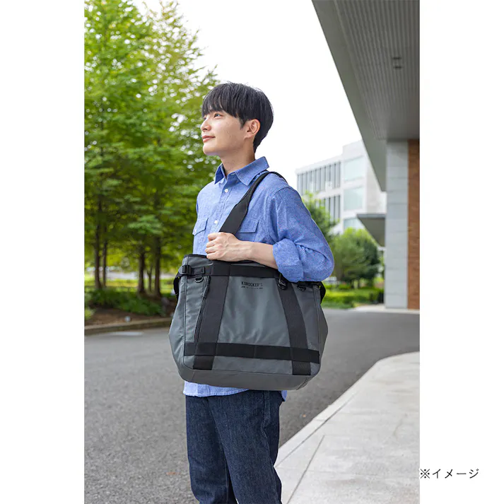 CAINZ PRO KUROCKER’S トートバッグ グレー (L)