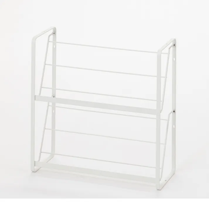 浮かせて収納 スリッパ・シューズラック ホワイト G41