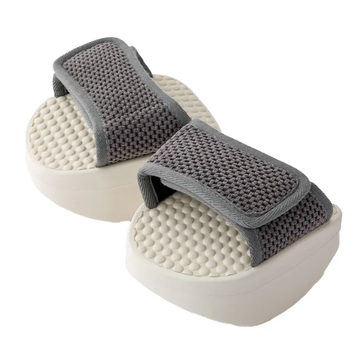 履いてるだけでバランス運動スリッパ グレー M