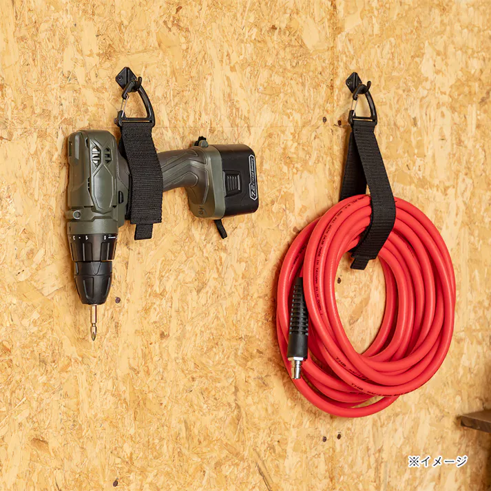 カインズ カラビナ付き結束ベルト S 2本入り