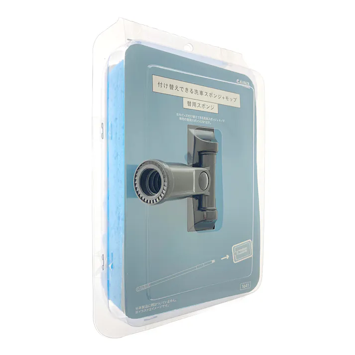 カインズ 付け替えできる洗車スポンジ+モップ 替用スポンジ