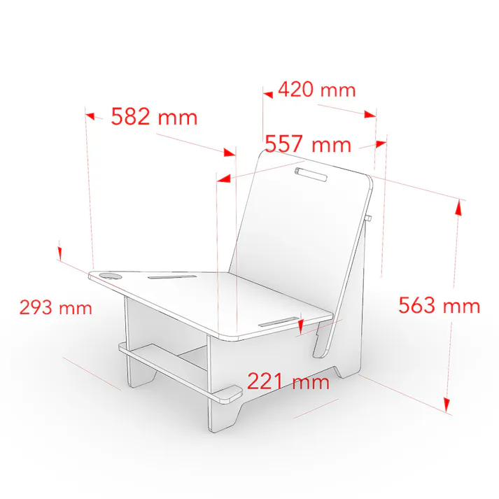 【CDM】ゆったり座れるアウトドアチェア【別送品】