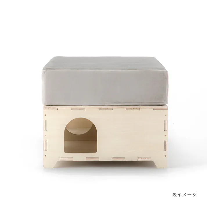 【CDM】ねこのトンネルベンチ M(シナ)【別送品】